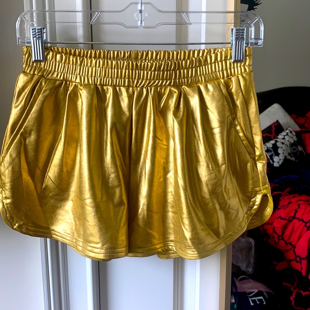 Gold Shorts & Halter